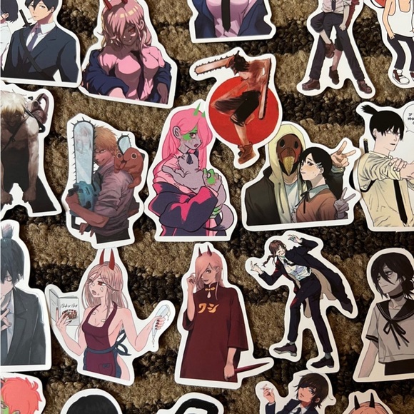 Chainsaw man 50pcs Sticker Set Japanese Anime - Picture 6 of 6